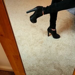 Black booties